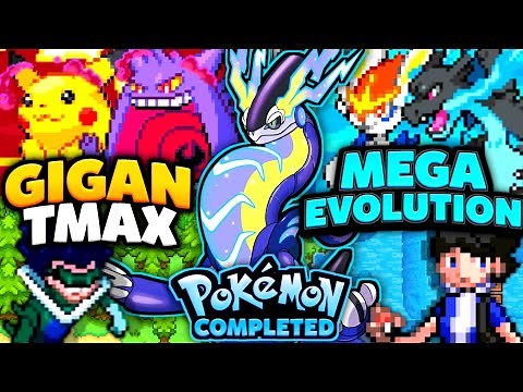 Pokemon GBA Rom Hack 2025 With Mega Evolution, New Story, Gigantamax, Gen 1-9 & Much More!
