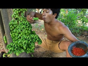 survival in the rainforest - spicy salt peppers was Eating delicious