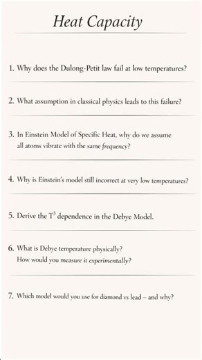 Physics PhD, BARC interview questions | Solid State Physics