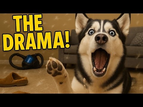 Why Huskies Are the Funniest Drama Queens Ever!