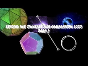 Beyond the Universe Size Comparison - Part 1
