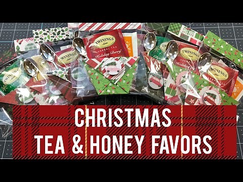 Craft Fair Idea #14: Christmas Tea & Honey Favors 🎄 2019