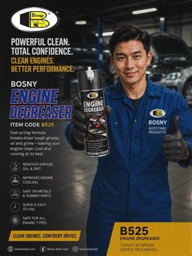 Bosny Engine Degreaser (B525)