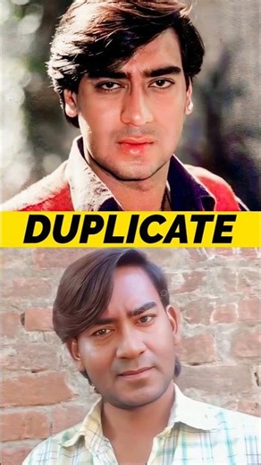 Actors Reaction on their Duplicates 😂 #shorts