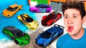 1.1M views · 25K reactions | ROBANDO COCHES MILLONARIOS en un TSUNAMI...