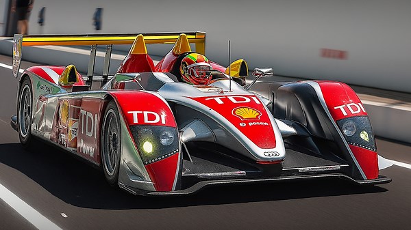 Audi R10 V12 TDI – Onboard with the Iconic Le Mans Racecar and 5.5L Twin-Turbo Diesel V12 Sound