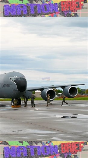U.S. Air Force KC-135 Stratotanker Crew sets the scramble Alert