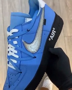 49K views · 1K reactions | Up close with the upcoming Off-White x Nike Air Force 1, first teased during Virgil Abloh's Louis Vuitton Men's Fall/Winter 2020 presentation  : ve.jay | The Sole Supplier | Facebook