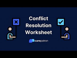 Conflict Resolution Worksheet