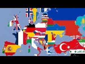 european map Future history 2022-2100 - geography world