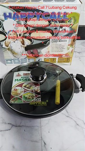 Cetakan 7 Lubang Cekung Happycall untuk Kue Lezat