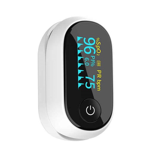 Finger Pulse Oximeter, Lightweight and Portable SpO2 Monitor for Home, Travel, and Outdoor Activities
