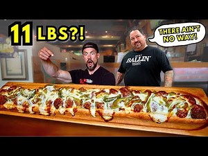 This ‘10lb’ Meatball Sub Was Actually OVER 11 Pounds…