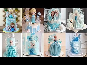 ❄️ Frozen Elsa Theme Cake Designs | Stunning Birthday Cake Ideas for Girls l