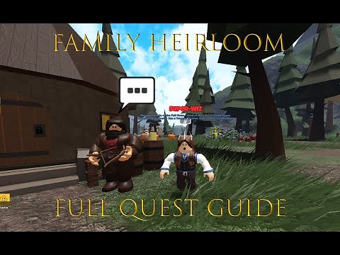 Ro-Wizard Quest Guide - Family Heirloom