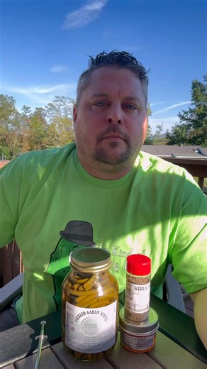 44K views · 1.1K reactions | Covered Bridge Garlic Company Pickled Garlic Scapes #picklereview #brinetime #garlicscapes | The Pickled Guy | Facebook