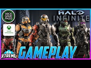 Halo Infinite Multiplayer Beta Xbox Cloud Gaming Gameplay! This Is So Smooth In The Cloud!