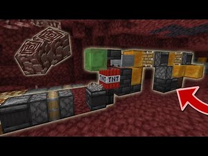 Minecraft : Tutorial Mesin Penambang Netherite Otomatis Di Minecraft