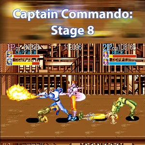 Stage 8 of Captain Commando arcade game. Mrs. Retro Gamer is Mack. I am playing as Baby. Did you know this takes place in a future Metro City? From Capcom Beat Em Up Collection. Recorded 3/6/23. Enjoy! #retro #retrogames #capcom #arcadegames #finalfight #captaincommando #arcade | Black Retro Gamer