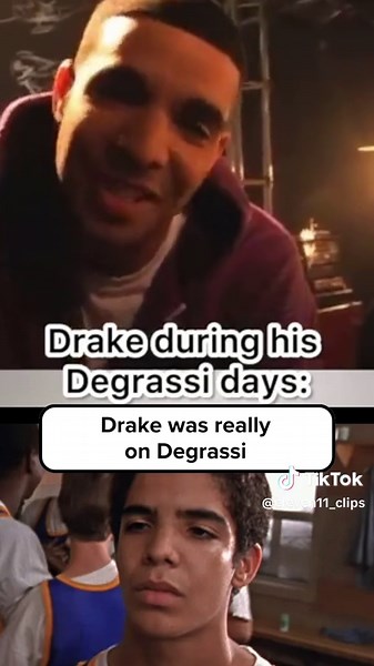 Drake actually started as an actor 😳 #drake #rap #hiphop #actor #acting #tvshows #degrassithenextgeneration #drakefans #clb #drizzy #degrassi #actor #rapper #drakelyrics