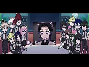 Bnha class 1-A react to Y/n as shinobu kocho Part 1