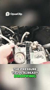 Car AC Pressure Fix Low Refrigerant Fast! #automobile #mechanic #diy #auto #carrepair #tutorial