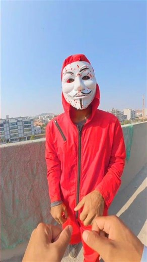 Joker parkour Free run 🥳#parkourfreerunning # rooftop # shortslife