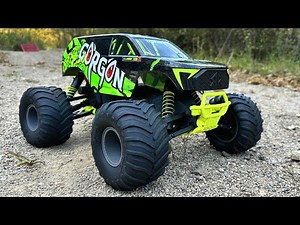 Arrma 1/10 GORGON 4X2 MEGA 550 Brushed Monster Truck RTR UNBOXING & FIRST IMPRESSIONS
