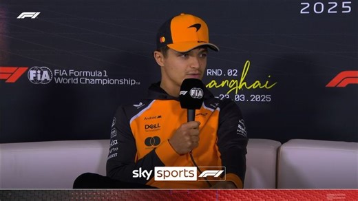 Chinese GP: McLaren in more dominant F1 position than Red Bull ever were, says George Russell