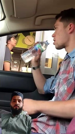 Floating Water Drive-Thru Prank! 💦🤣 #prank #challenge #funny