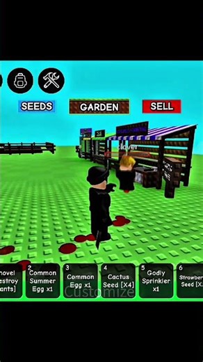 Grab knife pt 3 #roblox #growagarden #fyp #fypシ