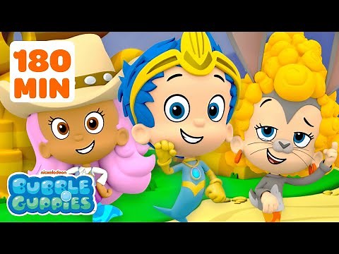 Bubble Guppies Pretend Stories & Play Time! w/ Goby, Molly & Deema| 3 Hours | Bubble Guppies