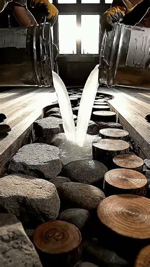 Crystal River Floor — Satisfying Resin Build in 8 Seconds 24 2k