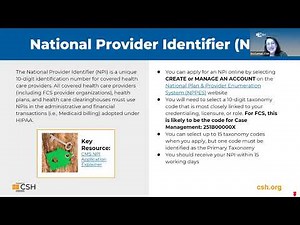 CSH Washington Medicaid Academy 2023 | Session #2 | Provider Enrollment Recording