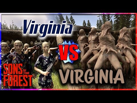 Virginia vs Creepy Virginia | Sons of the Forest Extras