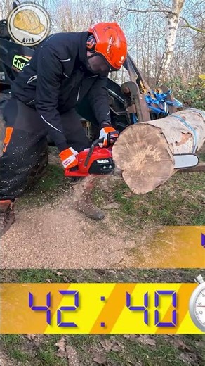 STÄRKSTE Makita Akku Kettensäge! #shorts