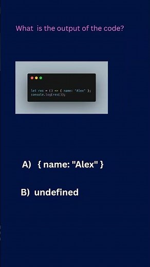 Javascript interview question #tricky js questions #short #trending #viral