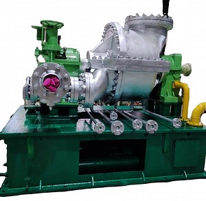 [Hot Item] Factory Supply Micro Steam Turbine 500kw Small Power Plant with Engine Pump PLC & Motor Core Components Included