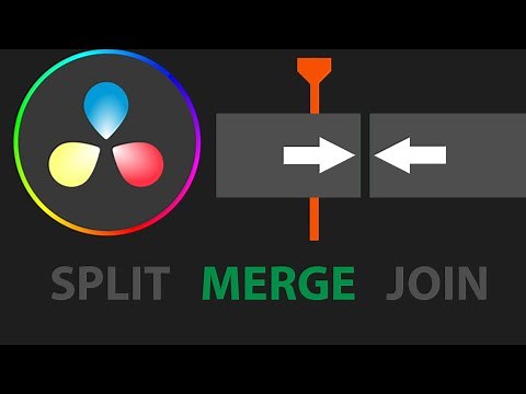 How To Merge Video Clips In DaVinci Resolve 17 or 18
