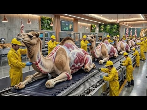 Inside a $50 Million Automated Burger Factory – How 1 Million Patties Are Made Every Day!