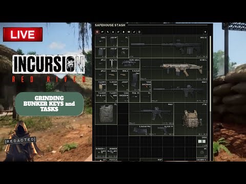 GRINDING BUNKER KEYS and TASKS | INCURSION RED RIVER