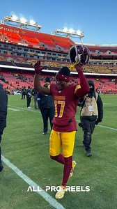 58K views · 1.1K reactions | Washington Commanders Wide Receiver Terry McLaurin has posted 1,000-yard seasons in five consecutive seasons, joining Justin Jefferson as the only other player to accomplish the feat in the last five seasons consecutively (2020-2024). Tyreek Hill, Mike Evans and Davante Adams are the only other players who can accomplish the feat this season. | All-Pro Reels | Facebook
