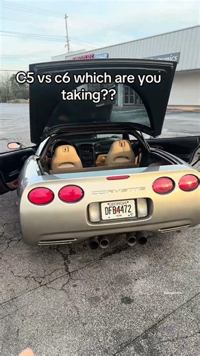 C5 vs C6 quick breakdown #carcontent