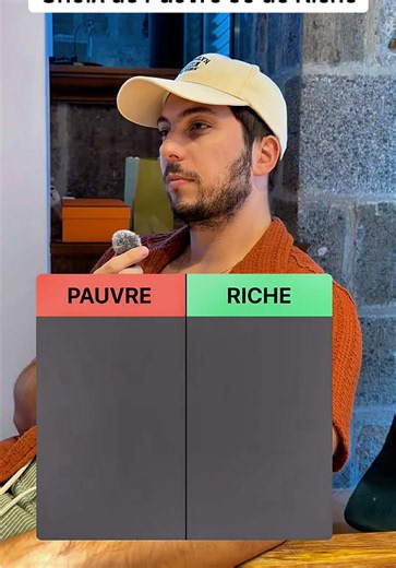 Pauvre 🆚 Riche Quelles sont les bonnes ou les mauvaises décisions à prendre ? #educationfinancière #investissement #invest #personalfinance #financespersonnelles