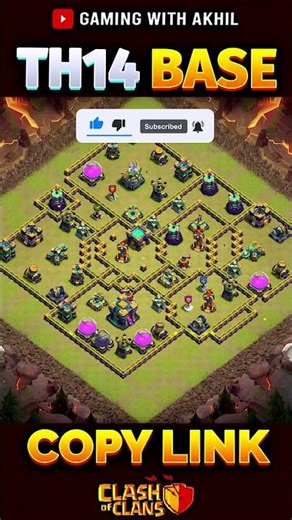 This TH14 War Base is UNTOUCHABLE! 😱