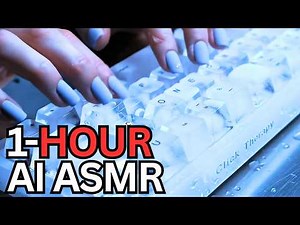 1-HOUR ASMR | Impossible AI Keyboards Typing for Sleep, Study & Work ⌨