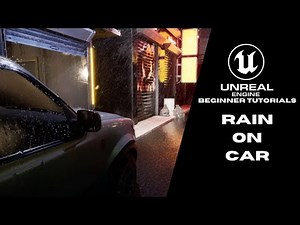 Create a Car Rain Scene Easy Unreal Engine 5 Tutorial