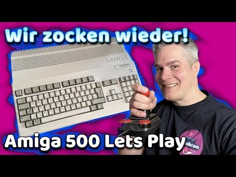 Which classic game are we playing? - Let's Play (Amiga 500) German