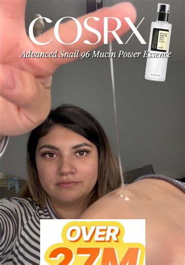 @COSRX Official @COSRX US Advanced Snail Mucin ✨ This will make your skin soooo soft and hydrated! Feels amazing! #tiktokshopjumpstartersale #cosrx #cosrxsnailessence #viralbeauty #skincare