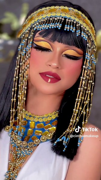 Maquillaje Artístico Egipcio para Halloween